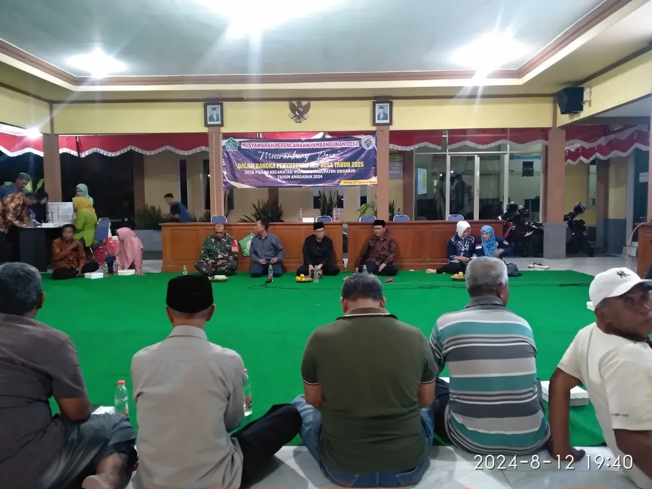 Bahas RKPDes 2025, Pemdes Pilang Gelar Musrenbangdes