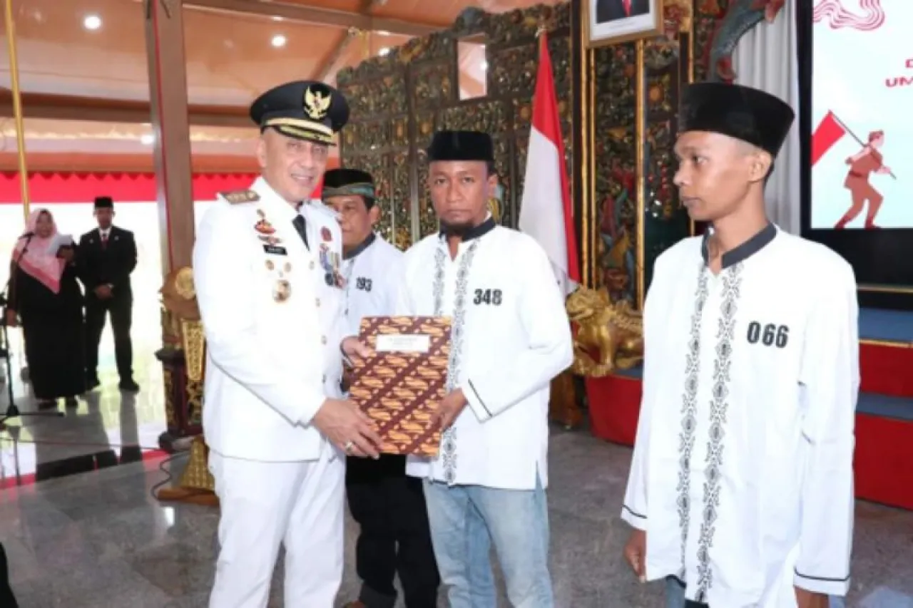 188 Napi dapat Remisi, begini Pesan PJ Bupati pada Warga Binaan