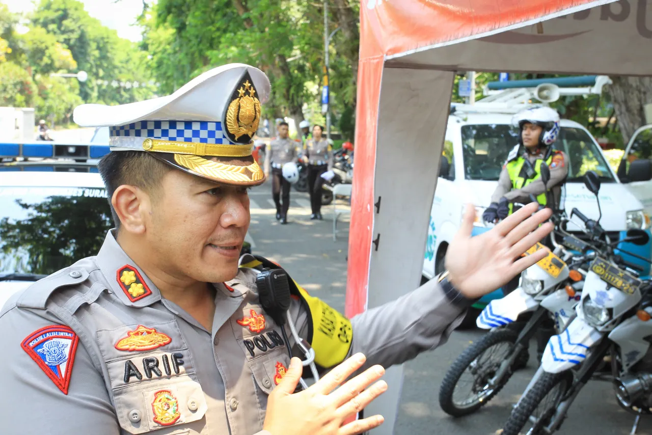 Jelang Hari Juang Polri, Besok, Jl. Darmo Ditutup
