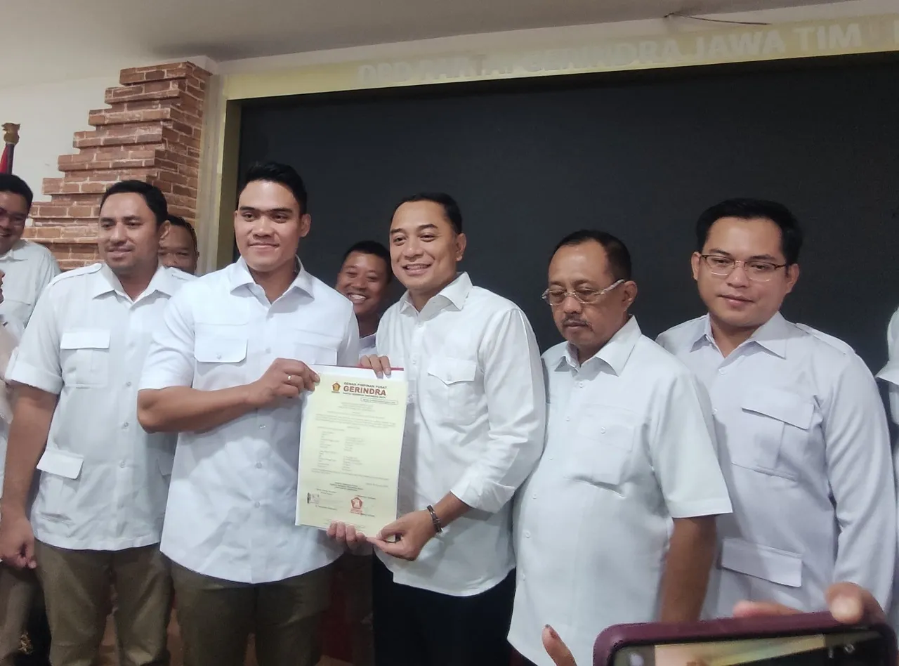 Gerindra Dukung Eri Cahyadi dan Armuji Maju Pilkada Surabaya 2024