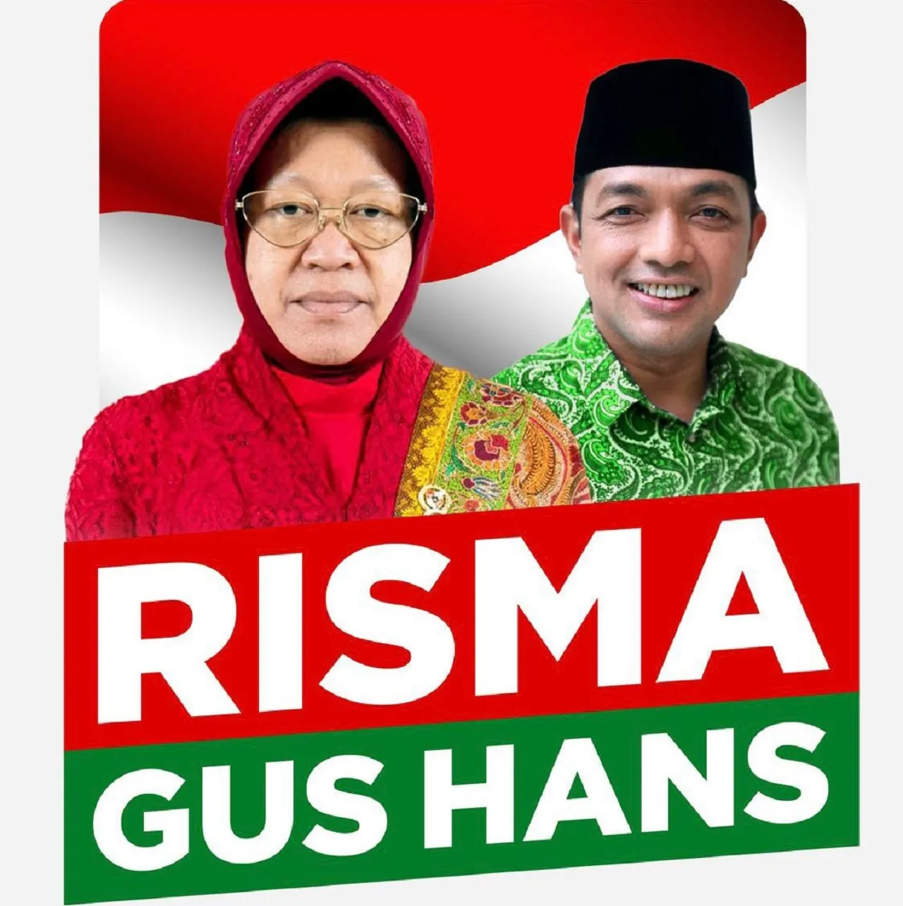DPD PDI Perjuangan Usung Tri Rismaharini-Gus Hans di Pilgub Jatim
