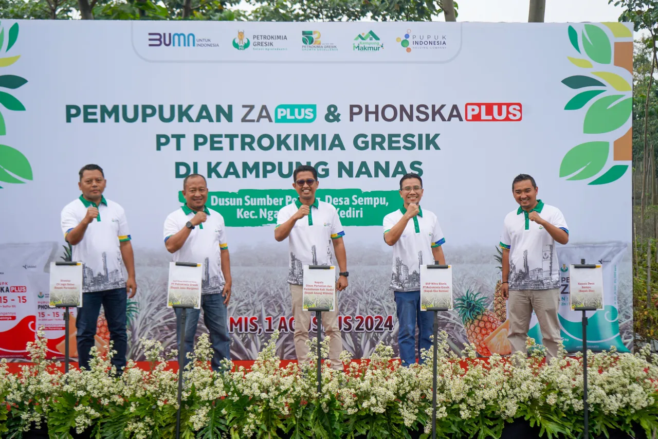 Petrokimia Gresik Luncurkan Program Kampung Makmur di Kabupaten Kediri