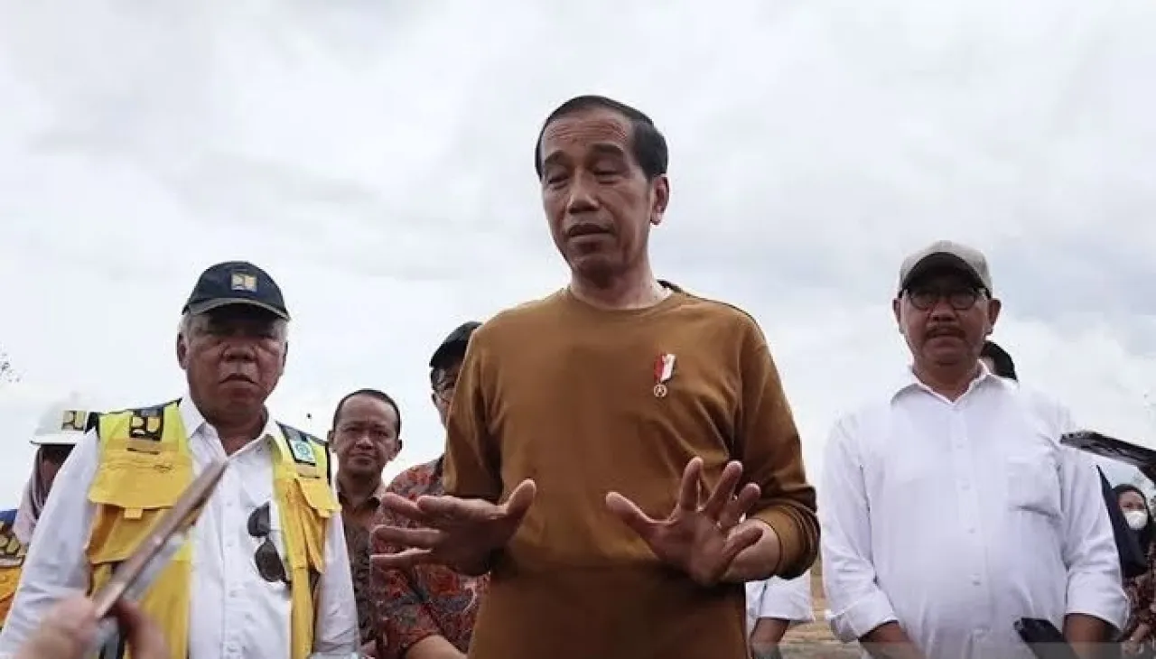 Jokowi Temui Pengurus PBNU, Saat Demonstrasi Mahasiswa