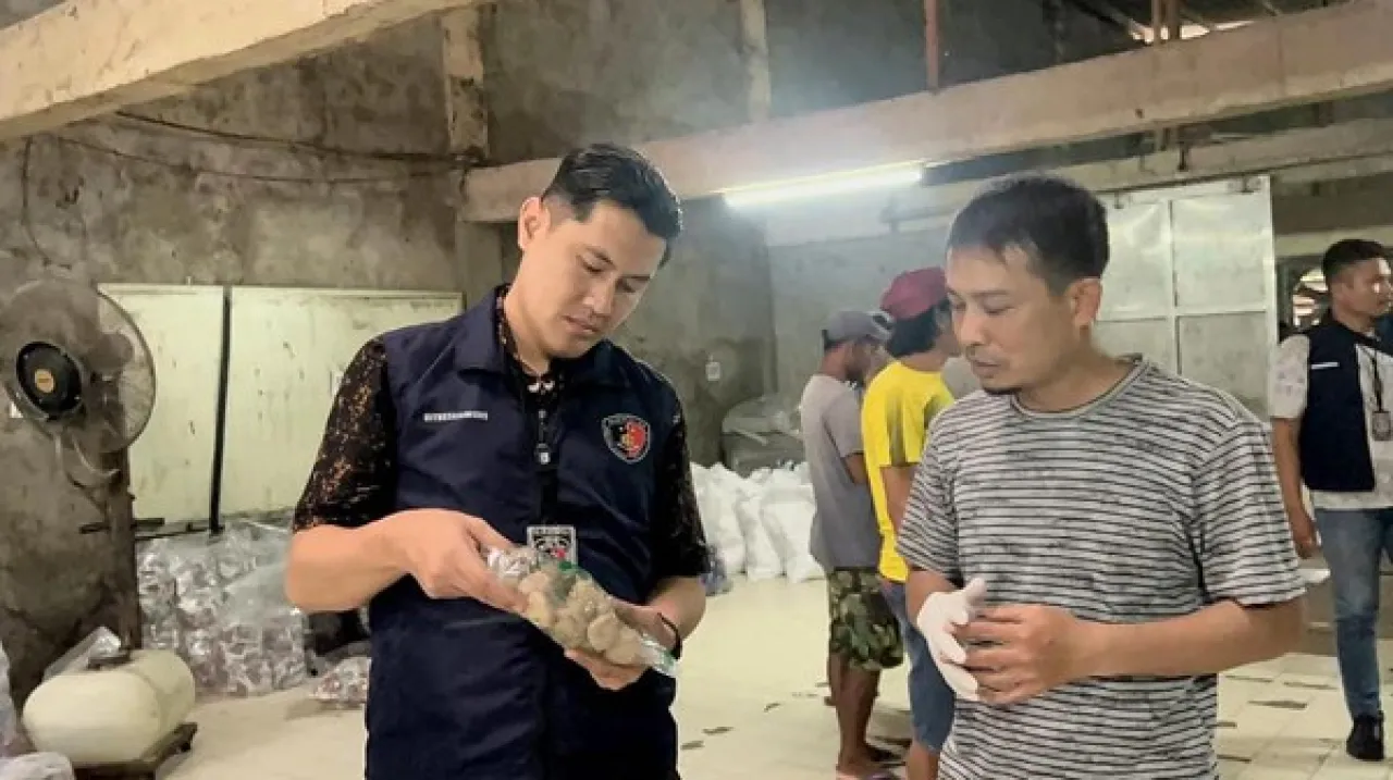 Promosikan Bakso Sapi, Ternyata Jeroan Sapi, Ditangkap Polisi