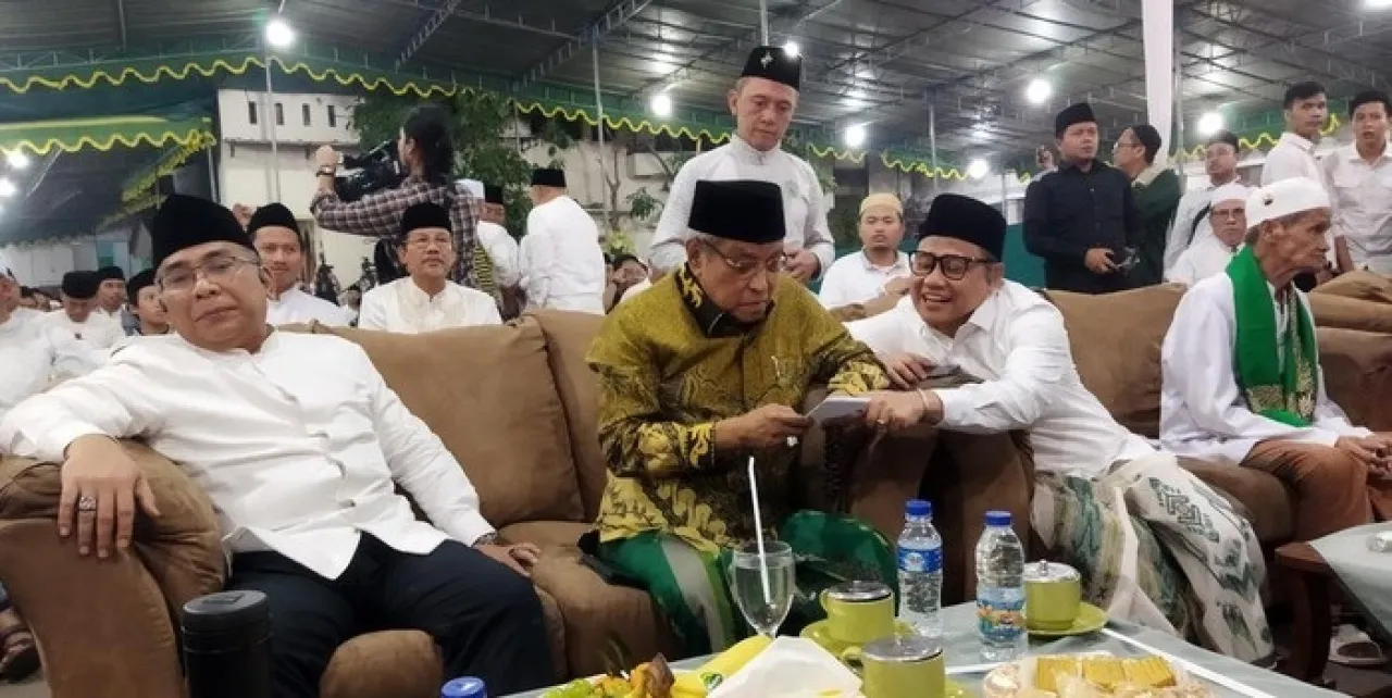 Mantan Ketum PBNU Wejangi Cak Imin