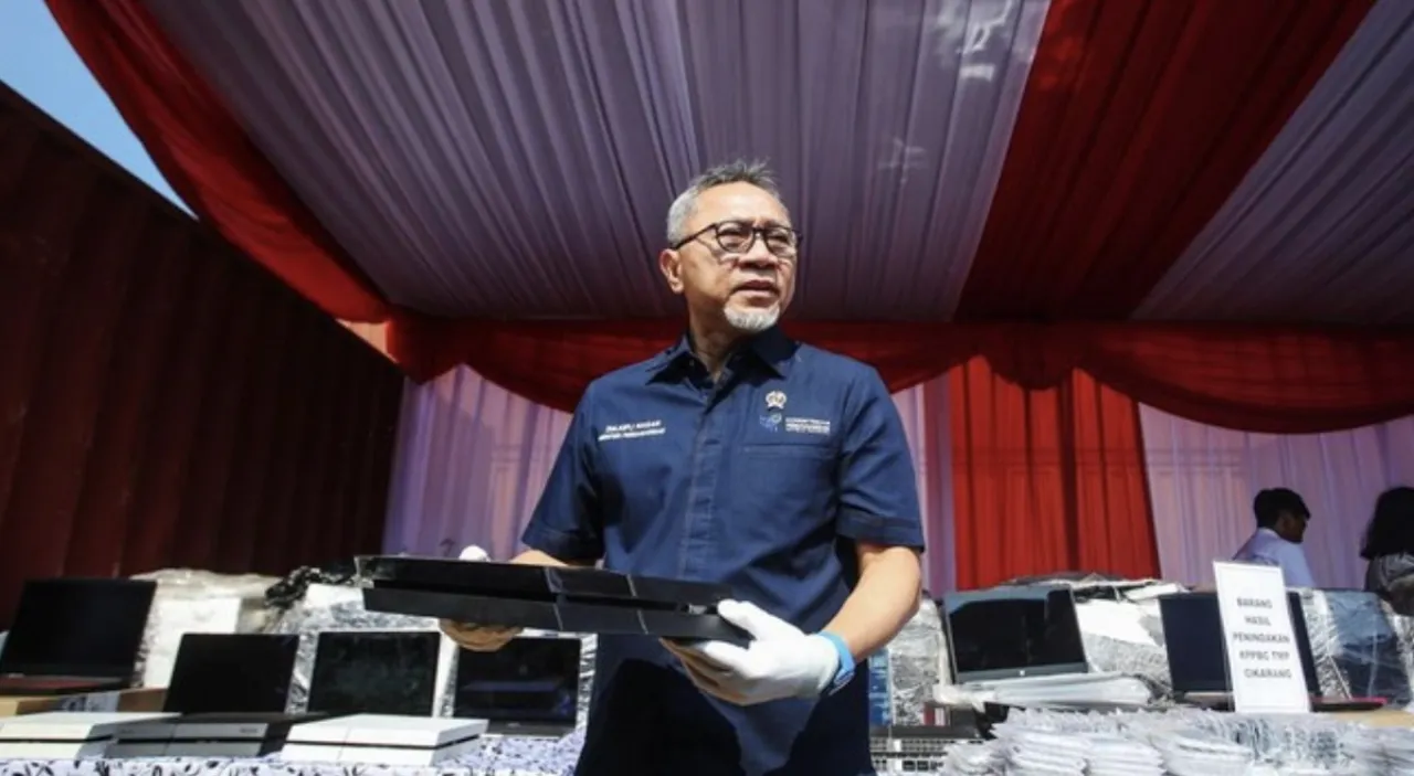 Satgas Impor Ilegal, Sita Produk Elektronik Senilai Rp 46,18 Miliar