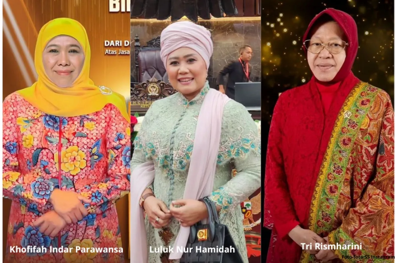 Khofifah Ditantang Dua Politisi Wanita