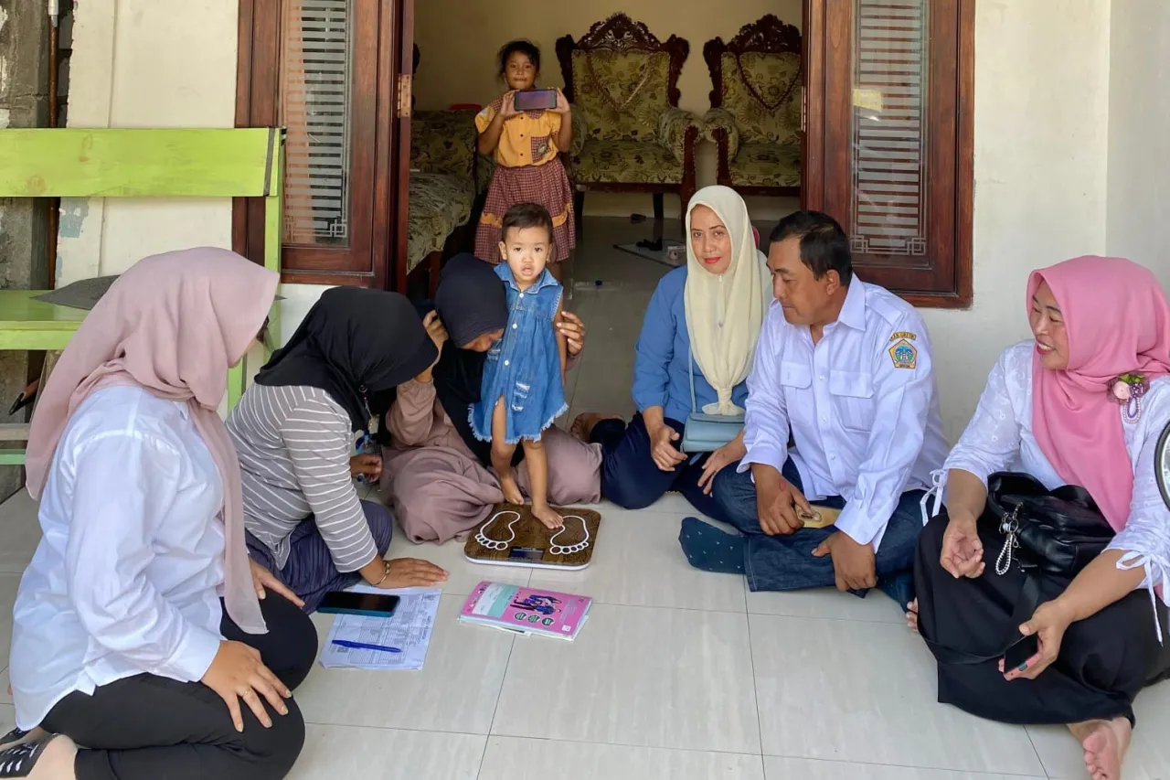 Pemdes Cerme Kidul Beri Atensi Khusus Tuntaskan Kasus Stunting