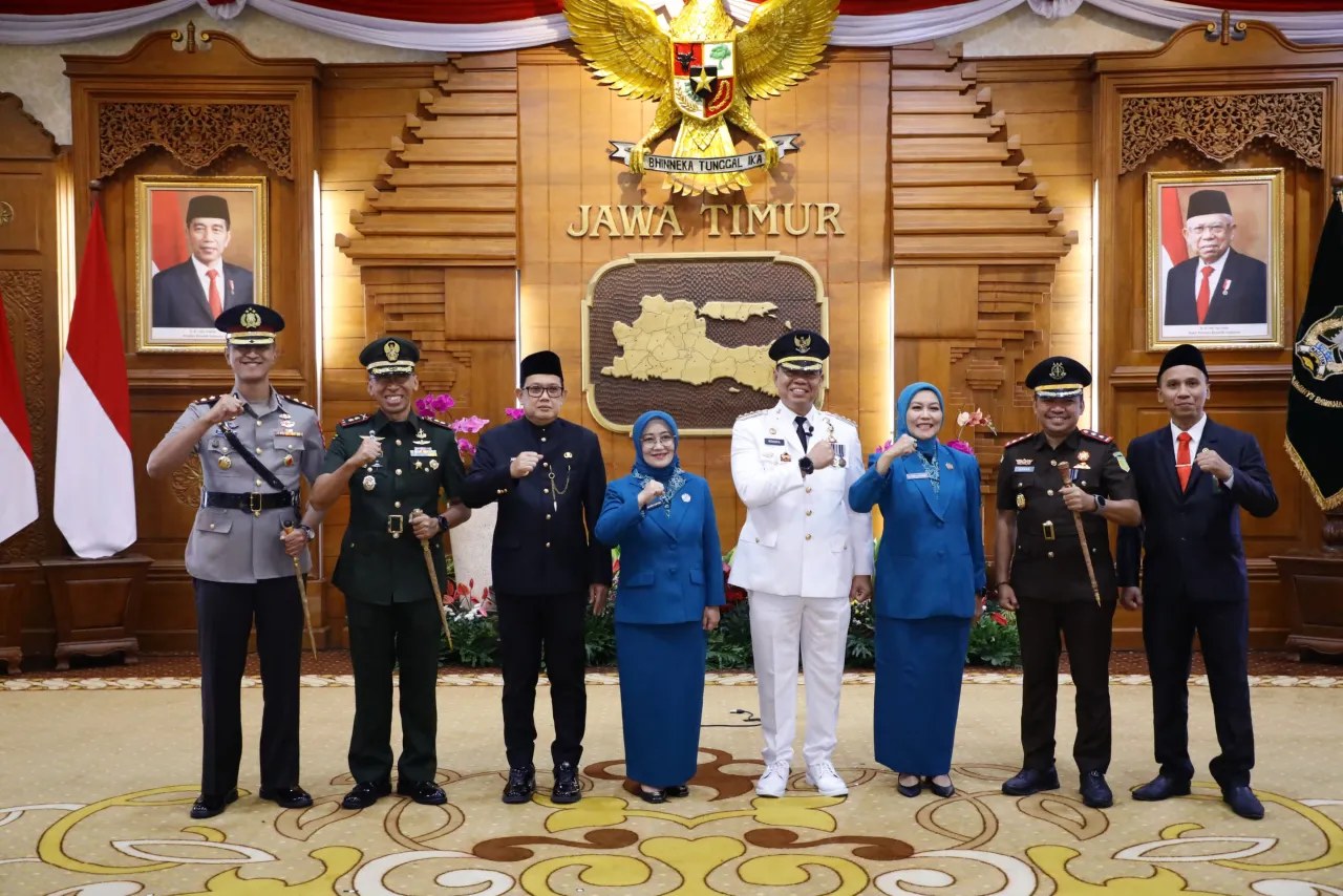 Lantik Pj Walikota Malang dan Pj Bupati Magetan, Pj Gubernur Adhy Sebut Keduanya Sosok Berpengalaman