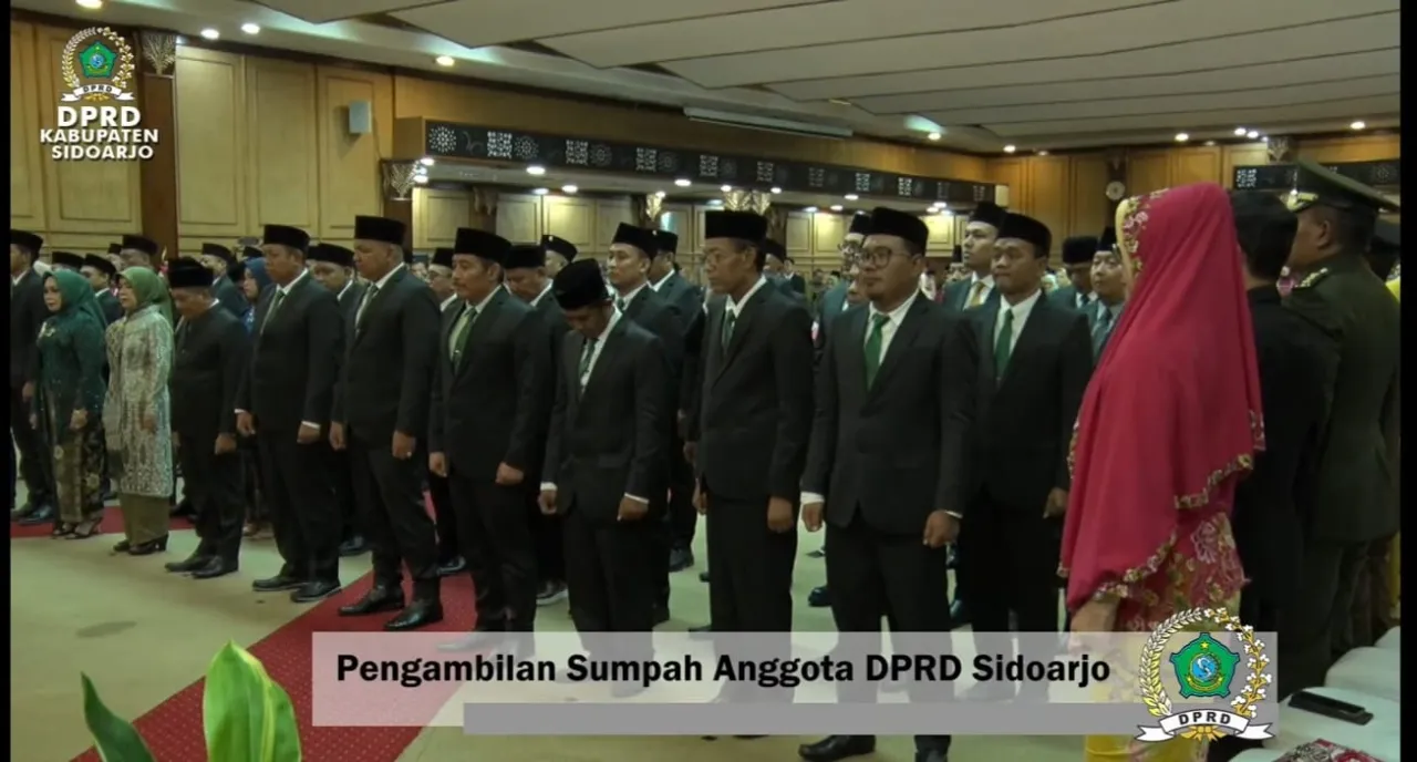 50 Anggota DPRD Resmi Dilantik, Pimpinan Sementara Dewan dijabat Abdilah Nasih