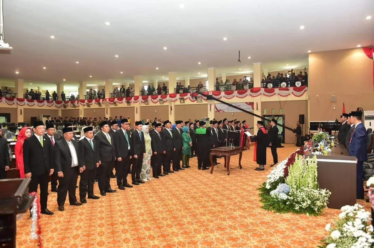 50 Anggota DPRD Kabupaten Lamongan Periode 2024-2029 Resmi Dilantik, Berikut Nama-namanya