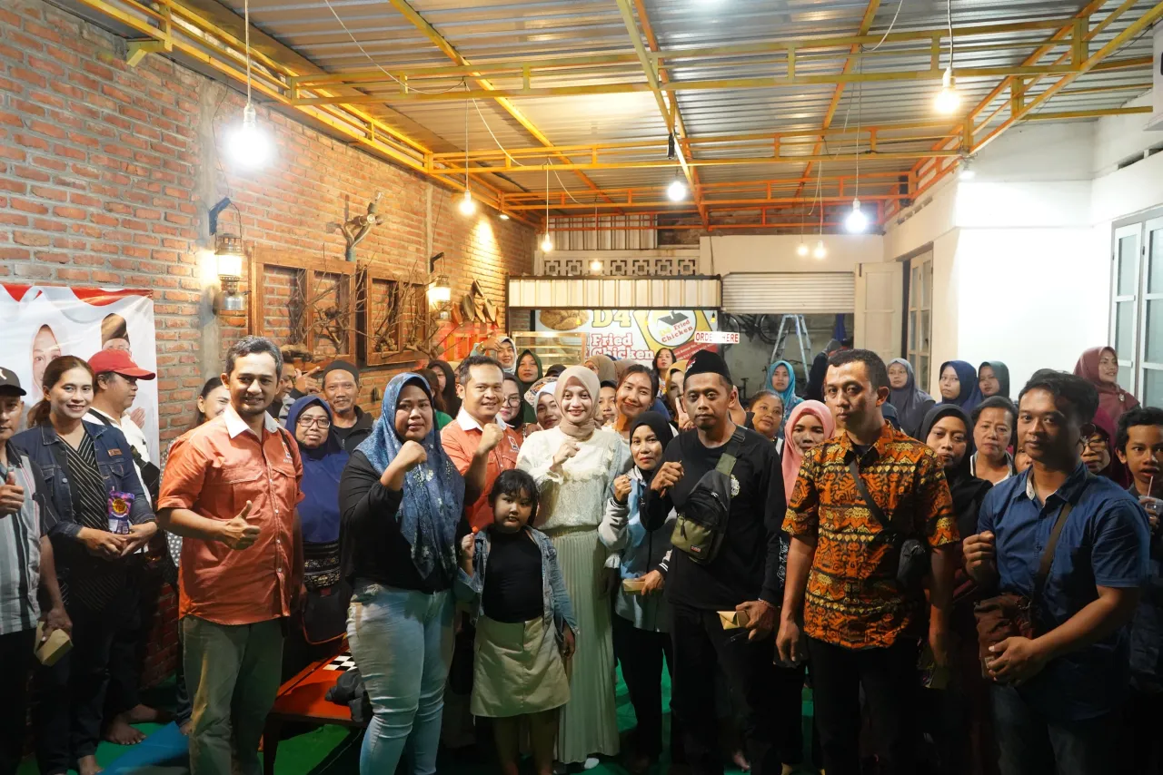 Ratusan Relawan PKS Kota Kediri Pastikan Berjuang Bersama Mbak Vinanda Wujudkan Perubahan