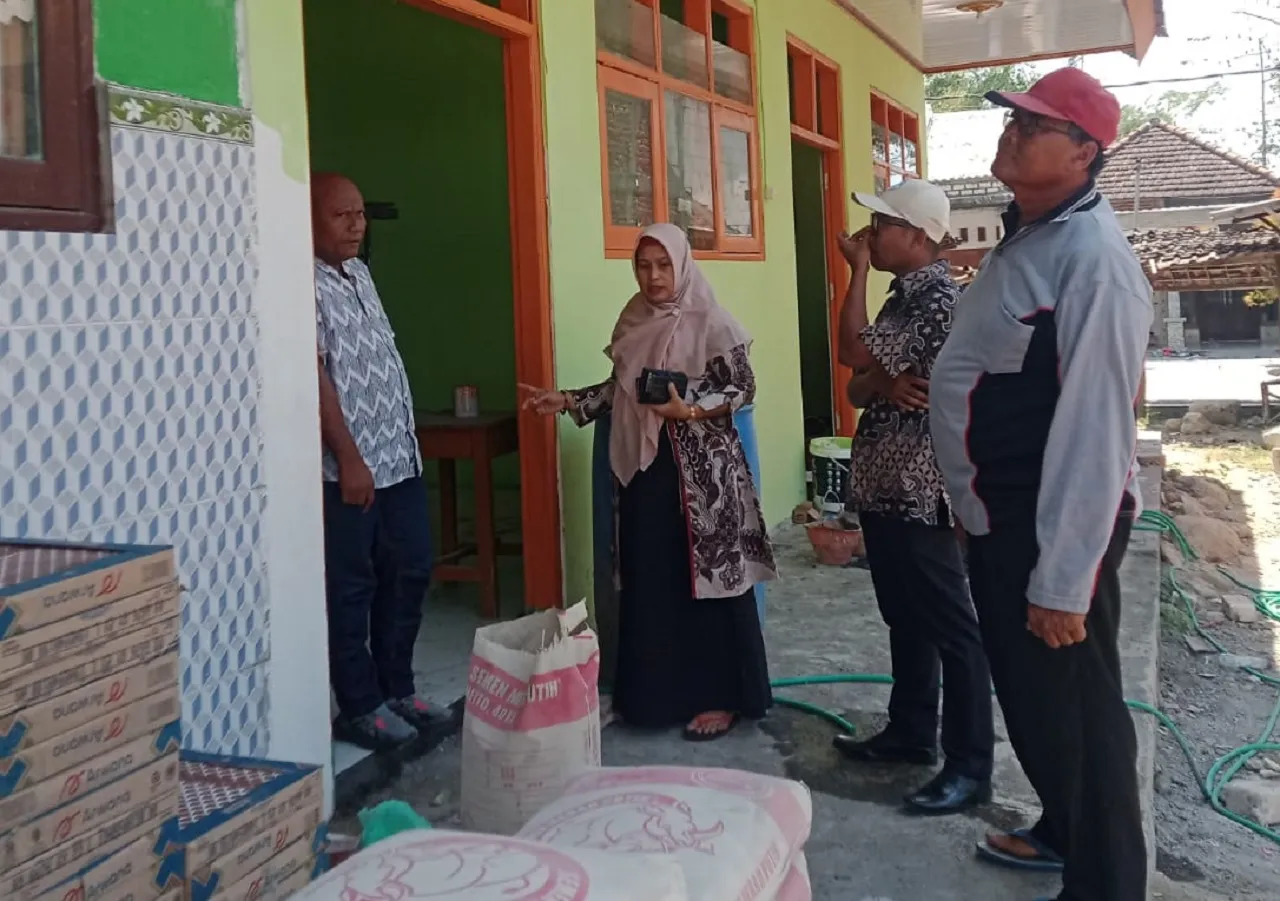 Pemdes Katimoho Kedamean Salurkan Dana Desa untuk Bangun Kelas Sekolah