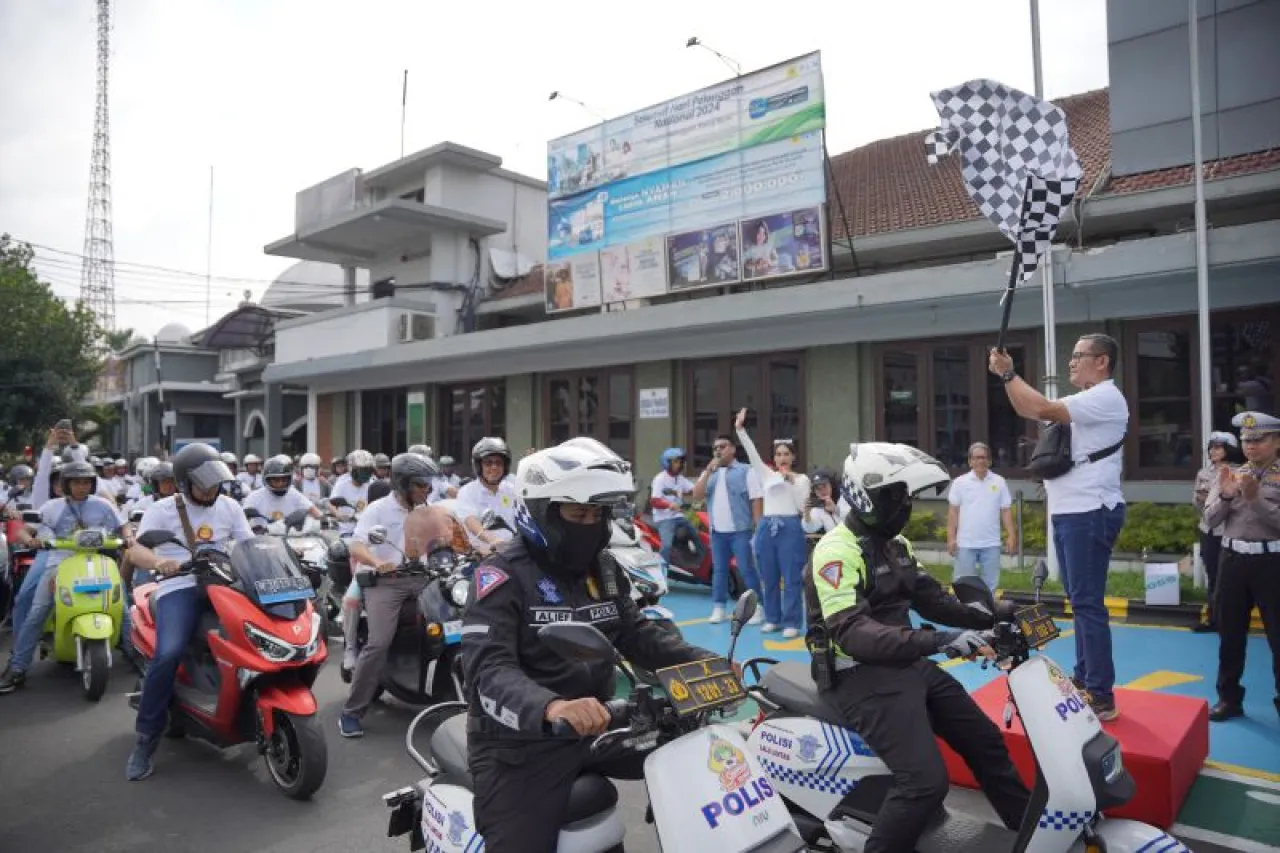 Gelar Konvoi Molis di Kota Malang, PLN Perkuat Ekosistem Kendaraan Listrik