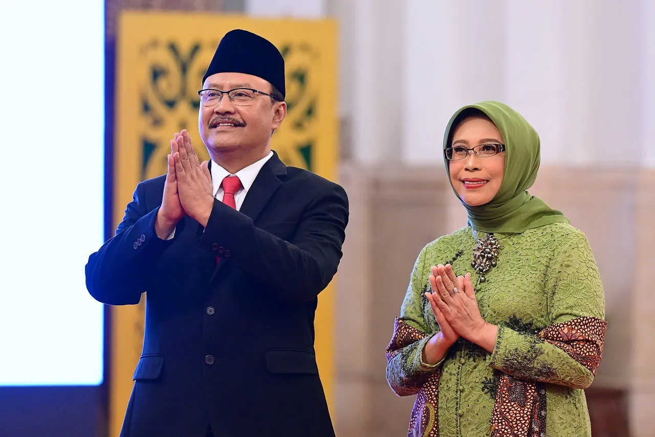 Presiden Jokowi Lantik Gus Ipul Menteri Sosial di Istana Negara Jakarta