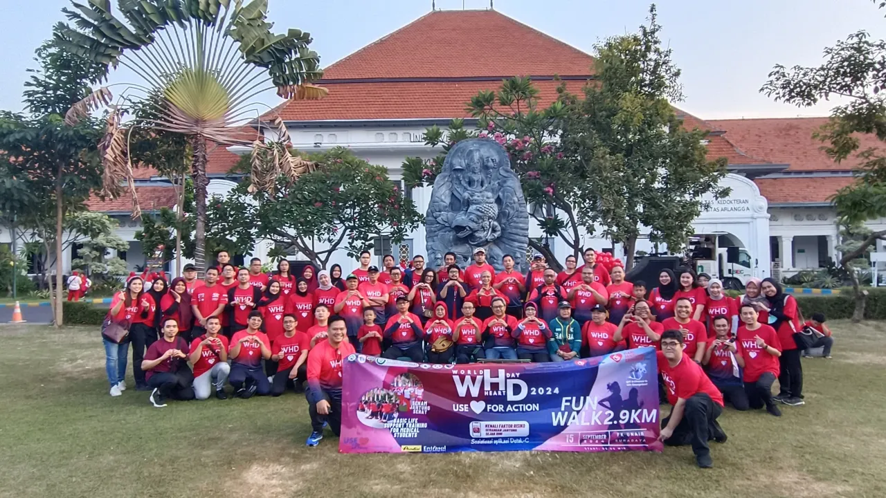 World Heart Day 2024, Kardio FK UNAIR dan RSDS Luncurkan Pengmas Tele-EKG Bersama Dinkes Kabupaten Jayapura