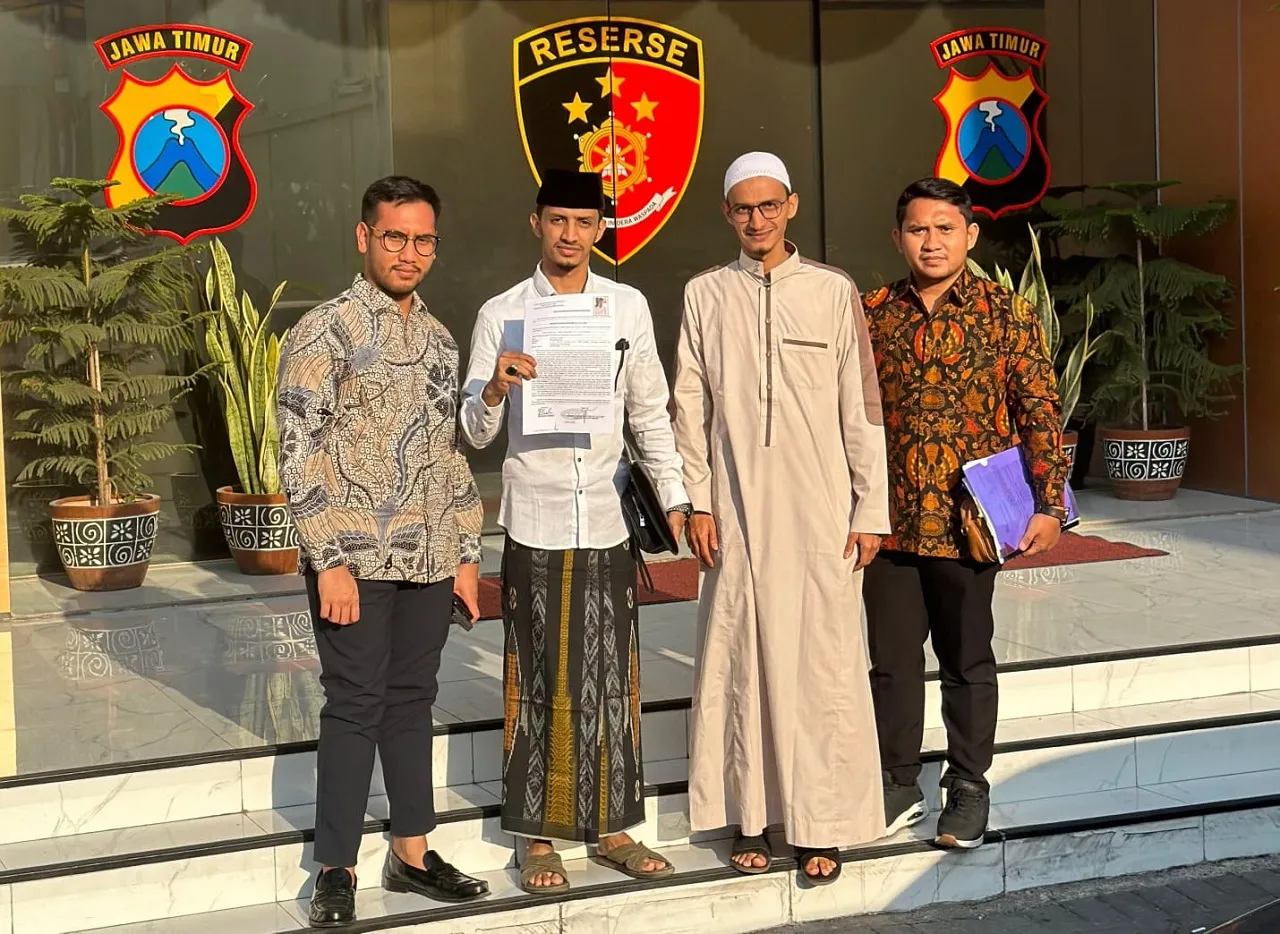 Datangi Subdit V Siber Polda Jatim, Anak-anak Habib Taufik Assegaf Laporkan 18 Akun Medsos