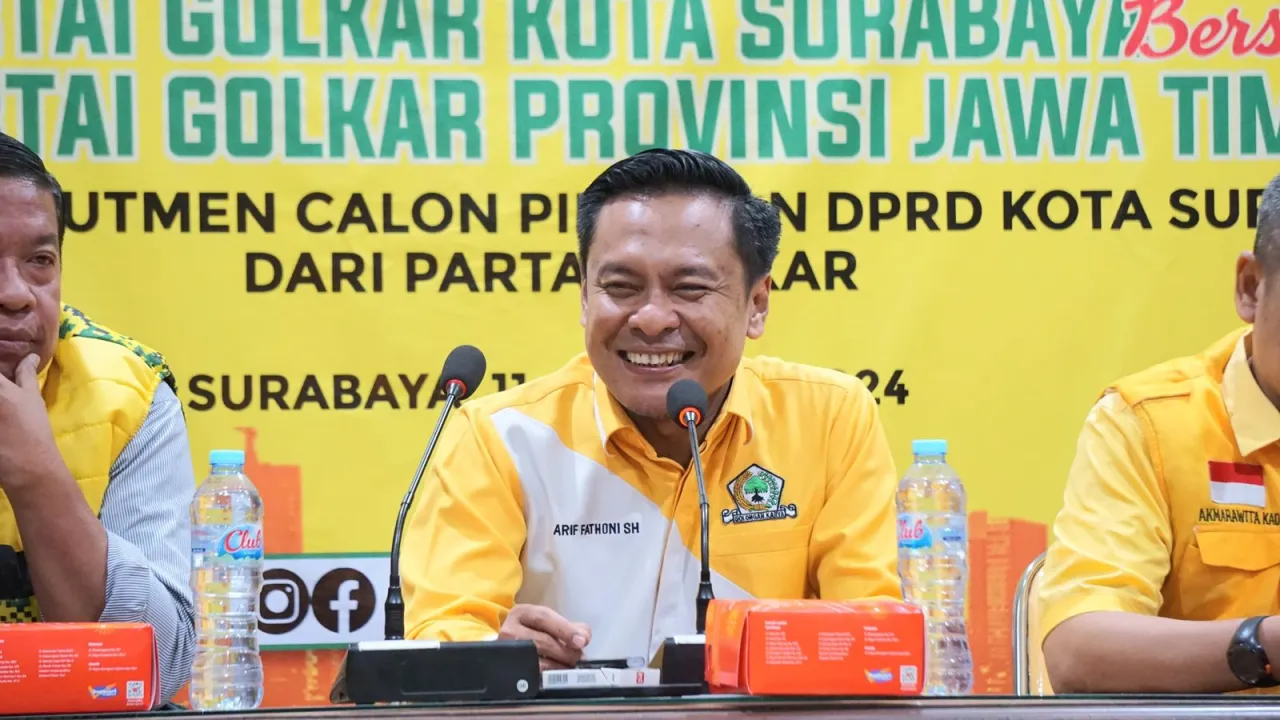 HUT Golkar ke 60, Golkar Surabaya Akan Berangkatkan 60 Bus Ziarah Wali Lima