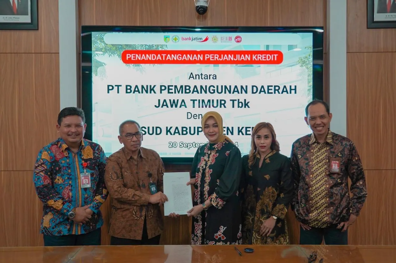 Optimalkan Pelayanan Kesehatan, Bank Jatim Kucurkan Kredit BLUD Rp 75 Miliar Ke RSUD