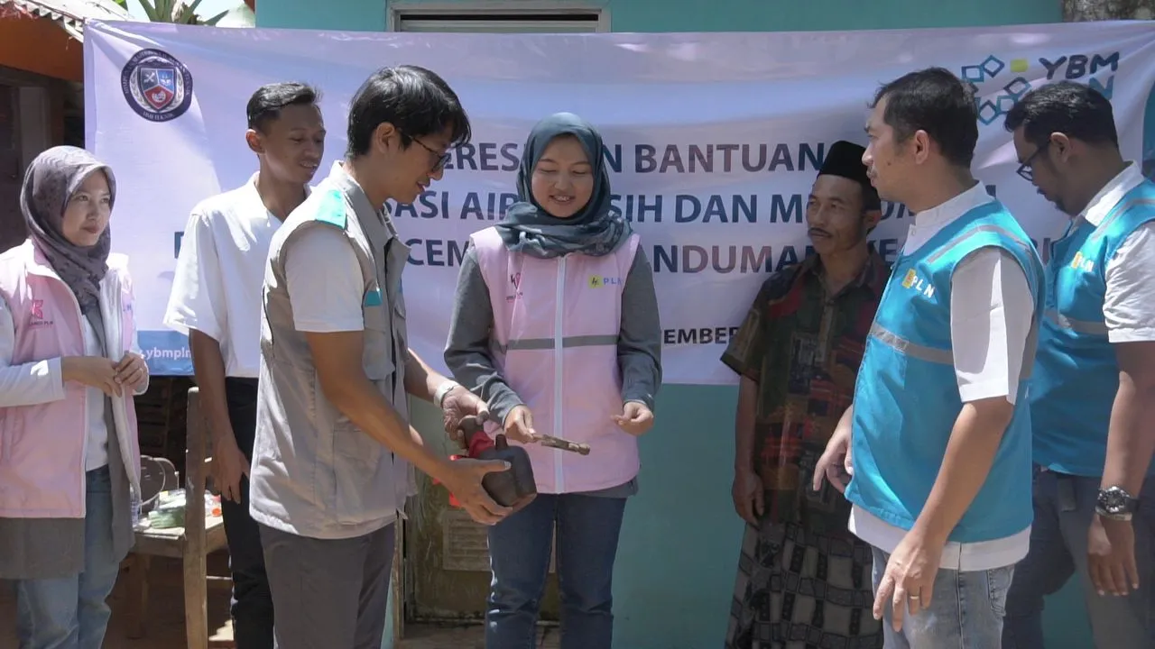 Srikandi PLN Dorong Peningkatan Kesehatan Masyarakat Melalui Pipanisasi Air Bersih & Fun Walk