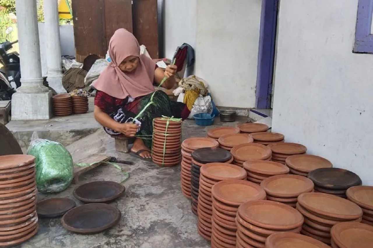 Industri Gerabah Rumahan di Kota Pasuruan Ketiban Berkah Maulid Nabi