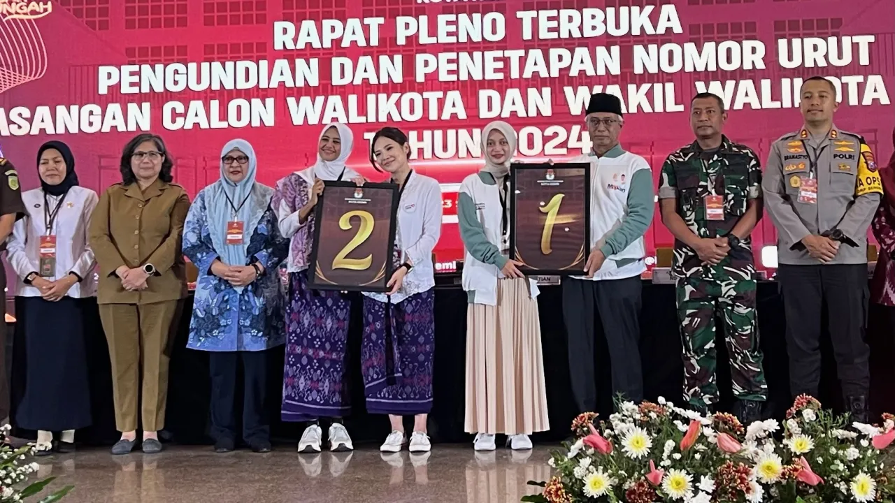Kekuatan dan Persatuan Jadi Makna Nomor Urut 1 Paslon Vinanda - Gus Qowim di Pilkada Kota Kediri 202