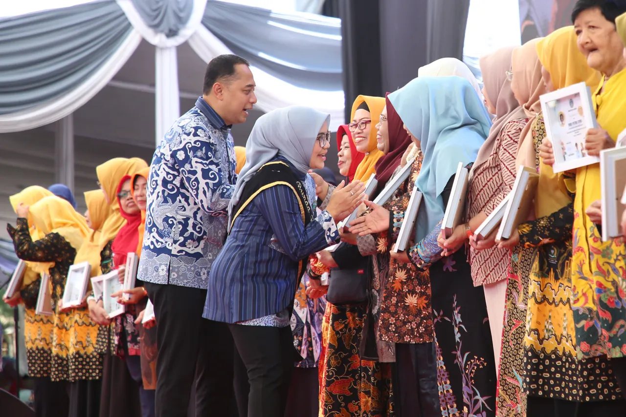 Pemkot Surabaya Apresiasi Bunda PAUD dengan Dedikasi Lebih dari 10 Tahun 