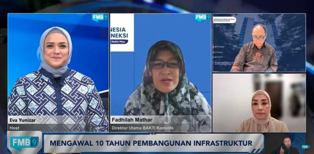 10 Tahun Bangun Infrastruktur dan Digitalisasi Wujudkan Indonesia-sentris