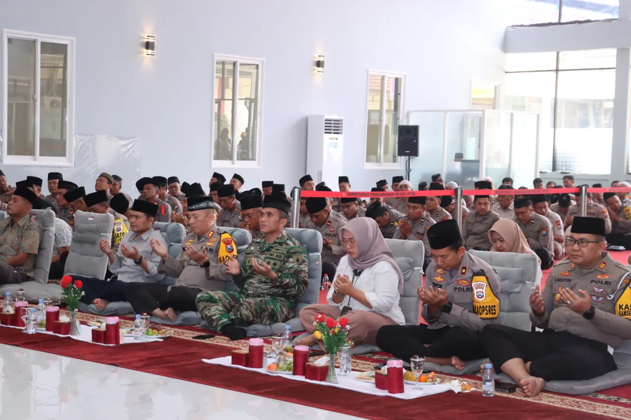 Kapolres Blitar Bersama Forkopimda Gelar Doa Bersama