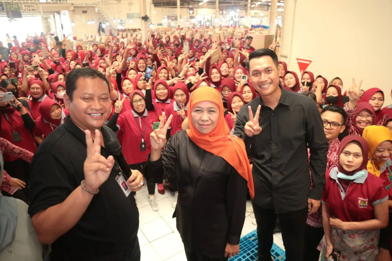 Baca juga : Pekerja MPS Tuban Mantap Pilih Khofifah, Gubernur Paling Berpihak pada Industri Padat Karya SKT