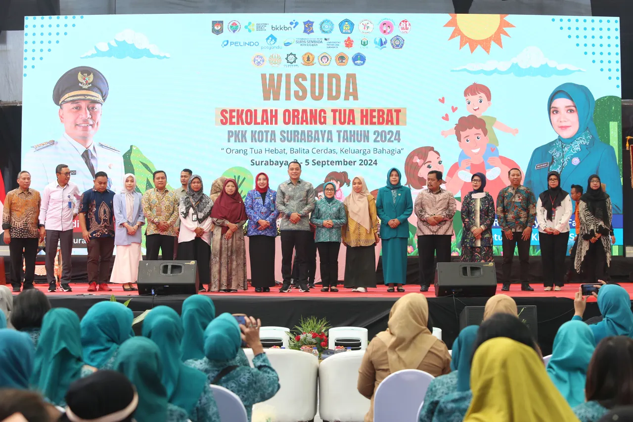 Pemkot Surabaya Gelar Wisuda Untuk 12.440 Peserta SOTH Lulusan 2024 