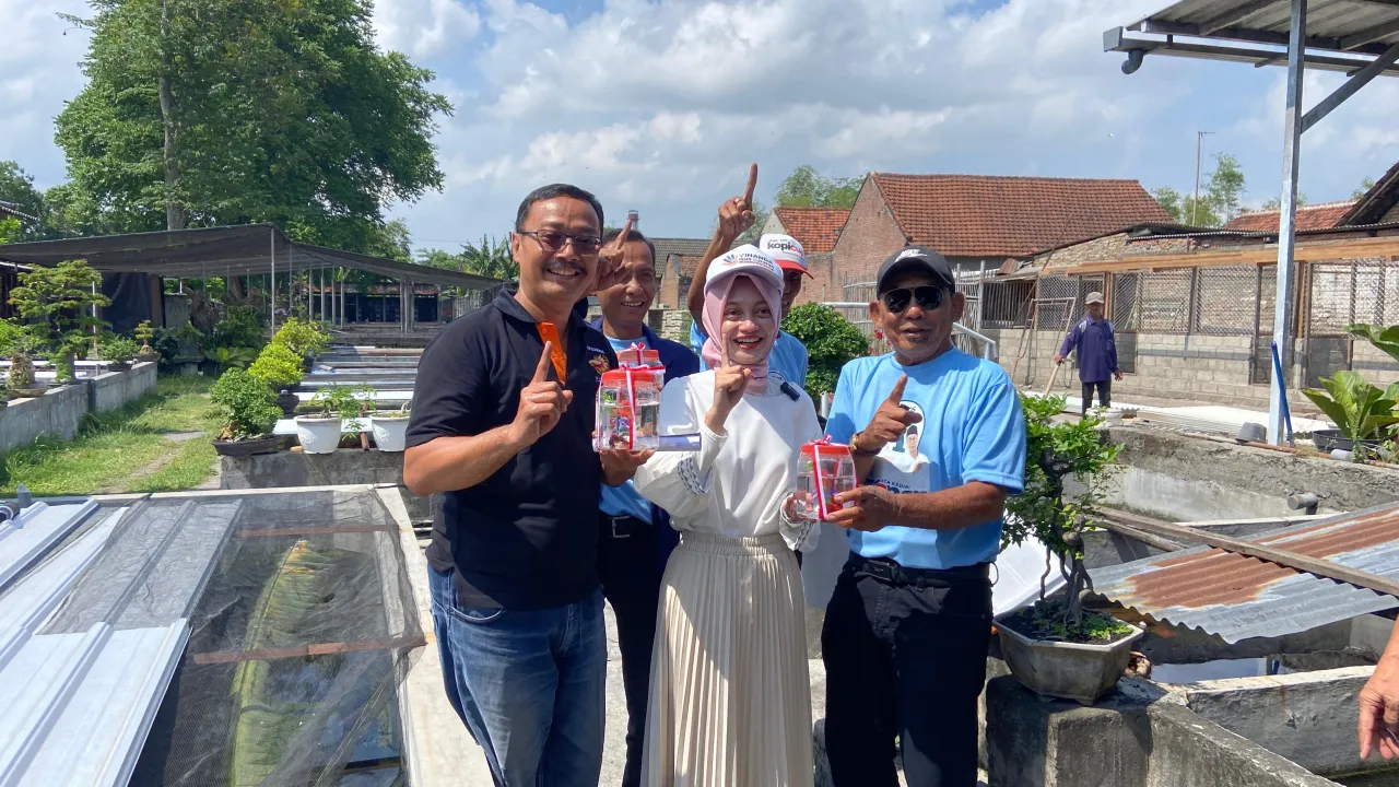 Baca juga : Diiringi Reog dan Jathilan, Mbak Vinanda Door to Door Sapa Warga Ketami