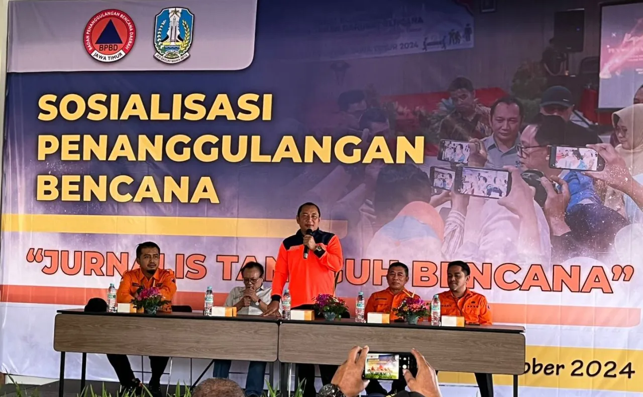 BPBD Jatim Antisipasi Potensi Bencana Banjir dan Longsor di Awal Musim Hujan