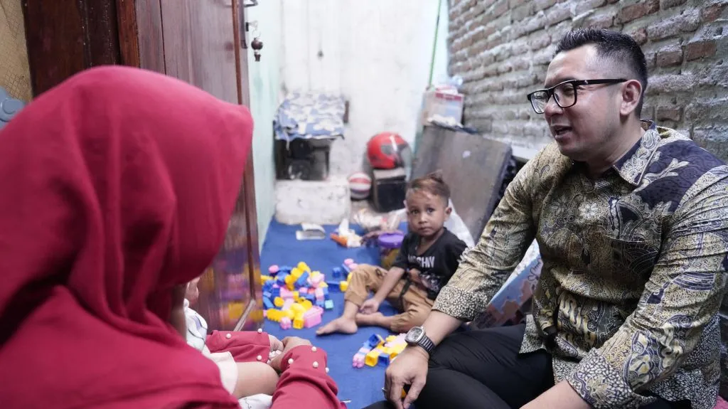 Pj Wali Kota dan OPD Pemkot Mojokerto Kompak Turun Serentak Sambangi 59 Balita Stunting