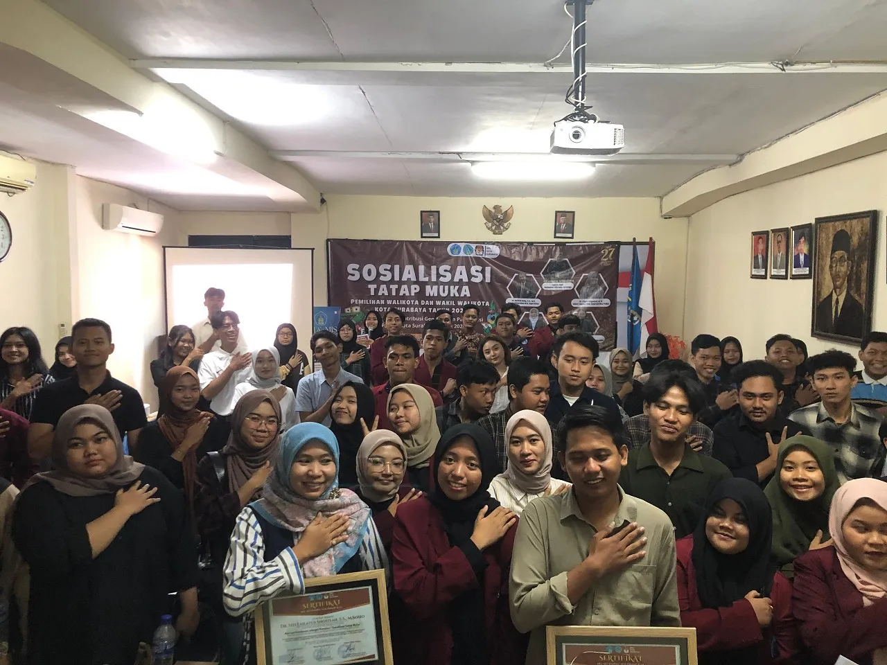 Tingkatkan Parti Partisipasi Geng Z di Pilwali 2024, HIMAP FISIP Unipra Gelar Sosialisasi Tatap Muka