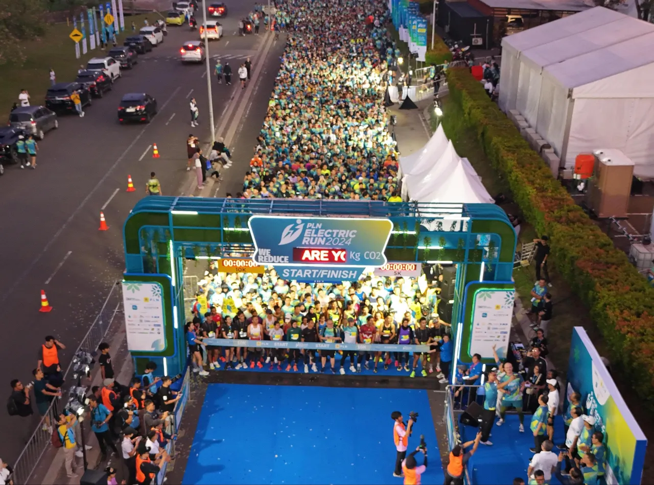 Banyak Diapresiasi, PLN Electric Run 2024 Dimeriahkan Ribuan Pelari