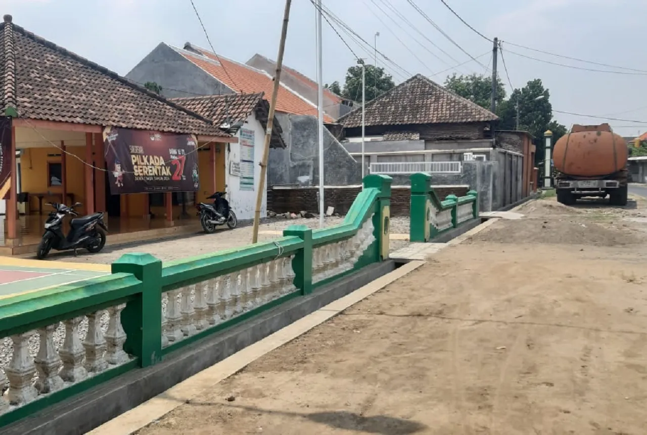 Atasi Genangan Air, Pemdes Mergosari Bangun Drainase