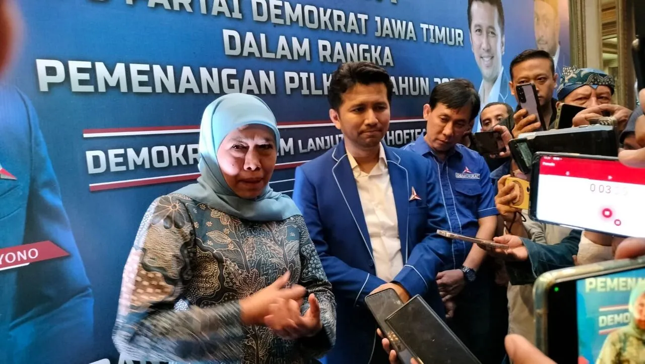 Khofifah-Emil Optimis Gerakan Squadron Demokrat Solid Meraih Kemenangan Pilgub Jatim