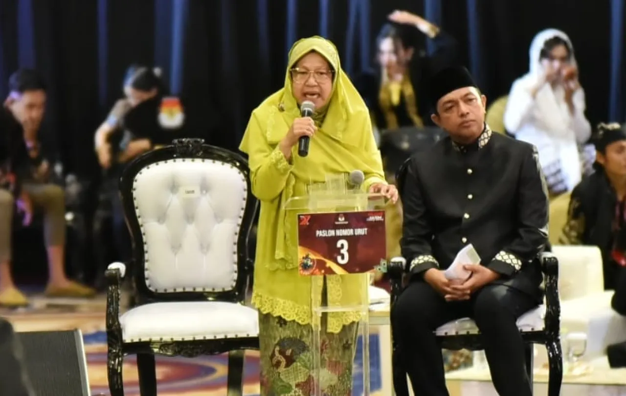 Debat Cagub, Risma Angkat Pentingnya Pendidikan Karakter Sejak Dini