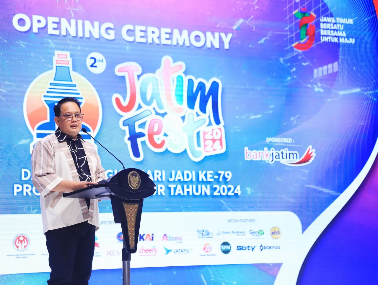 Pj Gubernur Adhy Buka Jatim Fest 2024