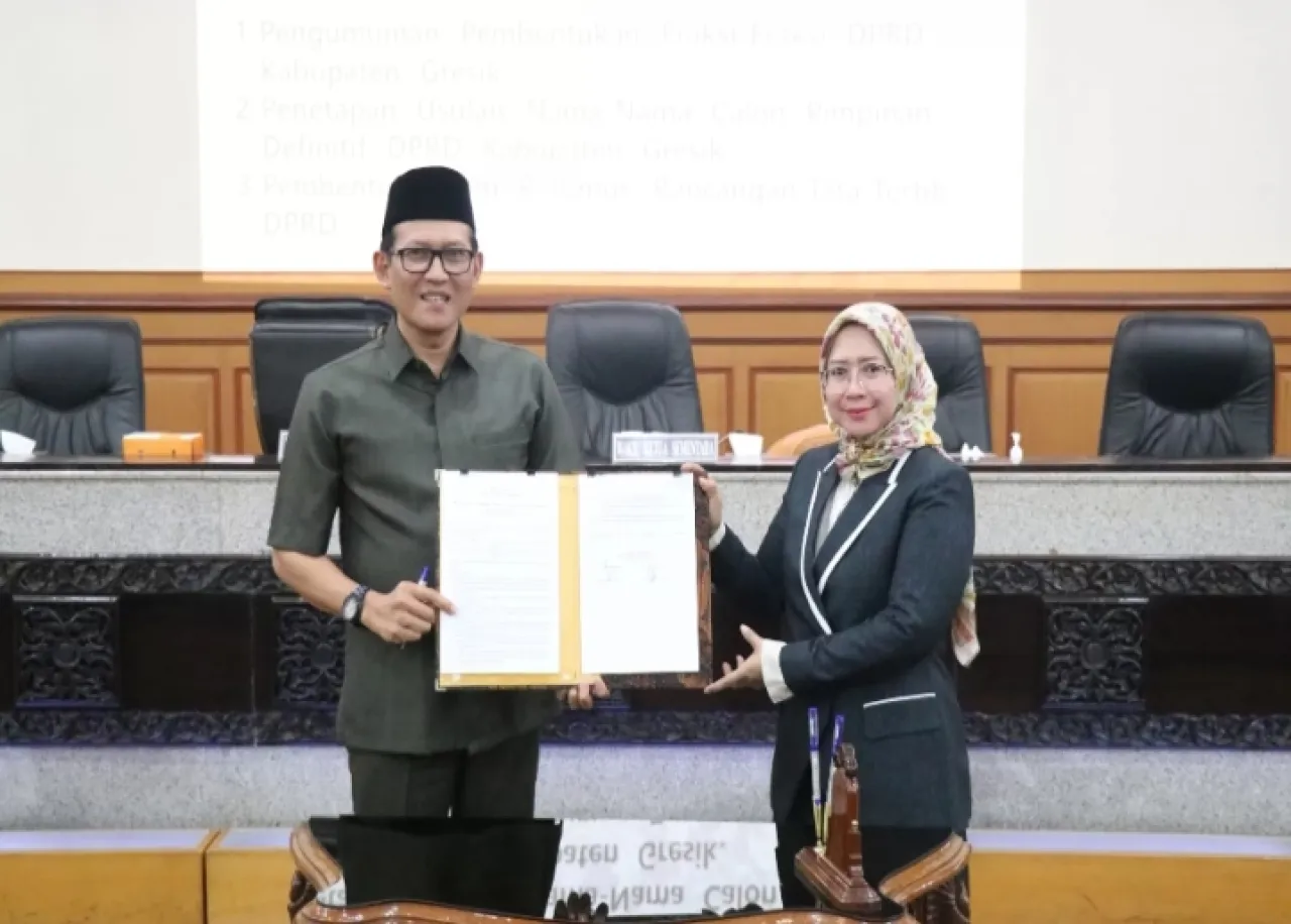 SK Gubernur Jatim Turun, Pimpinan DPRD Gresik Definitif Dilantik Pekan Depan
