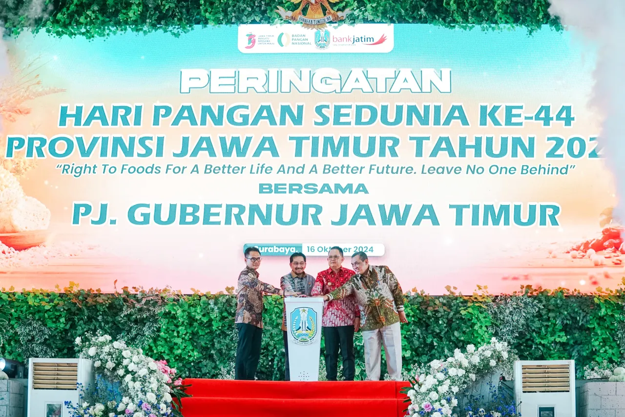 Pj Gubernur Adhy Ajak Bangun Sistem Pangan Jatim yang Tangguh dan Berkelanjutan