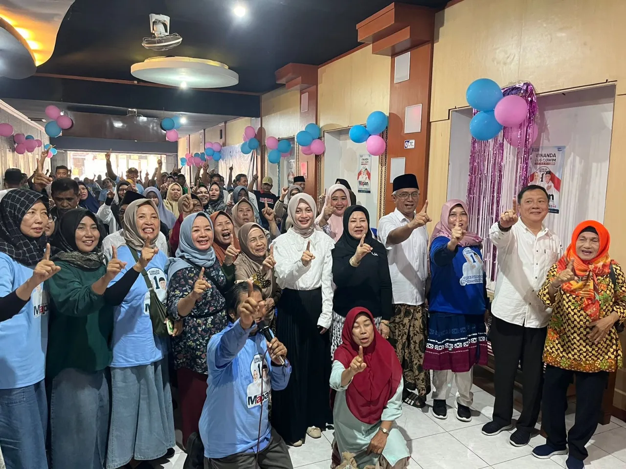 Keluarga Besar Bawean Menangkan Vinanda - Gus Qowim di Pilwali Kediri 2024