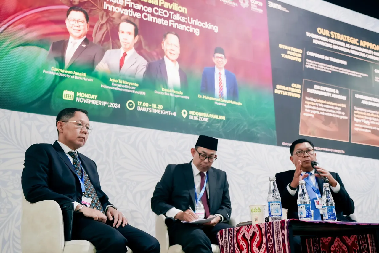 Bank Mandiri Mantapkan Komitmen Ekonomi Berkelanjutan Pada COP 29 di Azerbaijan
