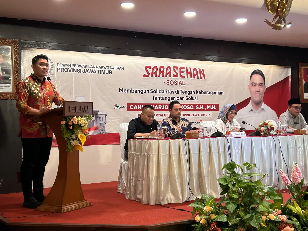 Anggota DPRD Jatim Cahyo Harjo dan Dinsos Jatim Rumuskan Langkah Tekan Potensi Bencana Sosial