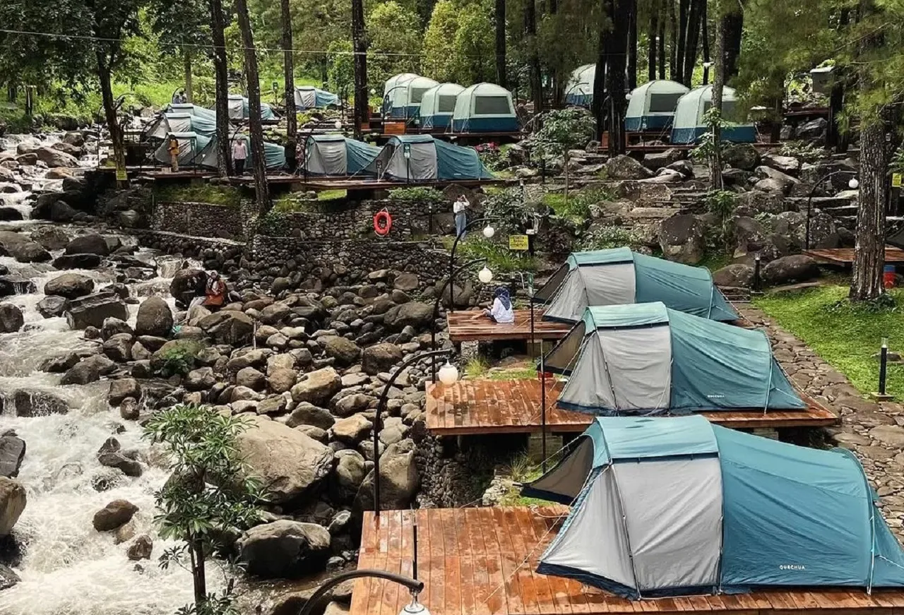 Destinasi Jolotundo Edupark di Nganjuk, Cocok untuk Healing Sambil Camping