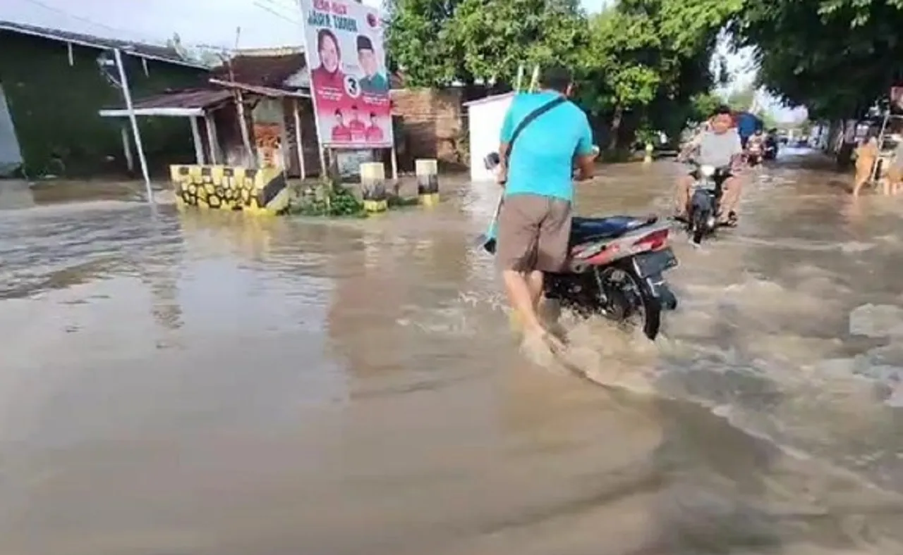 Diguyur Hujan Deras, 7 Kelurahan di Kota Madiun Terendam Banjir