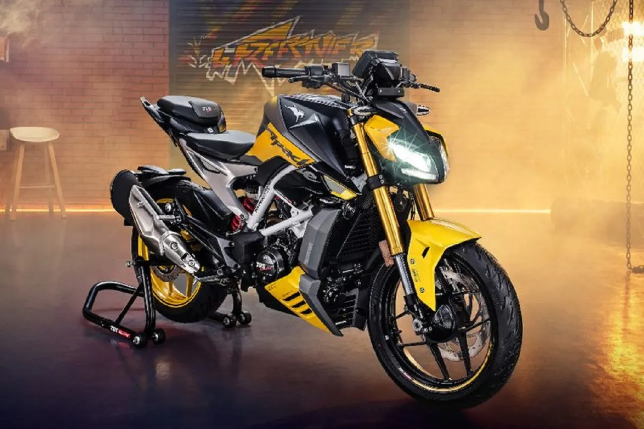 Motor Street Fighter TVS Apache RTR 310 Adopsi Teknologi BMW G 310 R