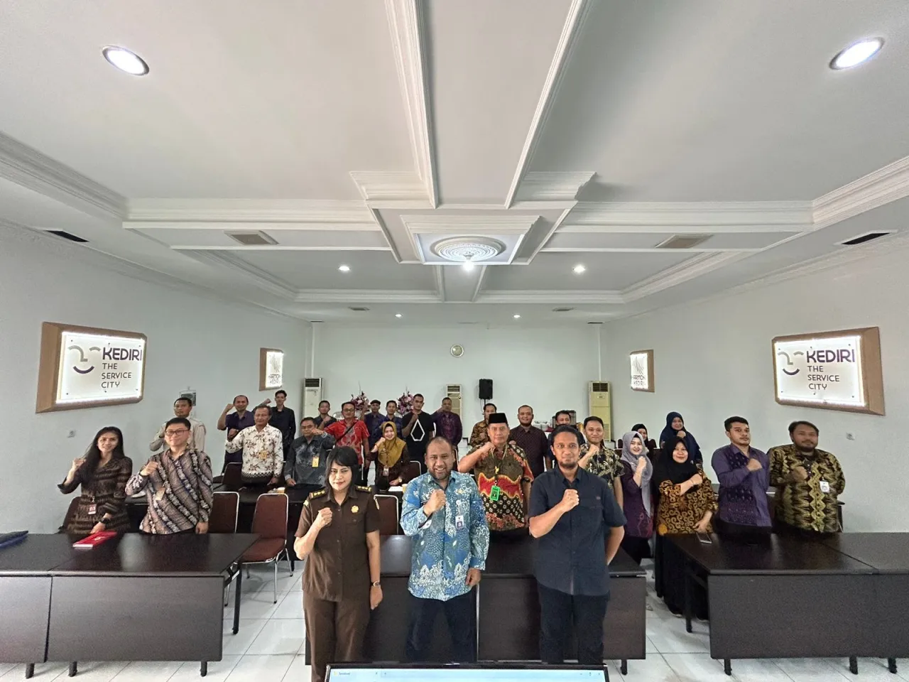 Terapkan Budaya Anti Korupsi, DPMPTSP Kota Kediri Berikan Sosialisasi Hukum