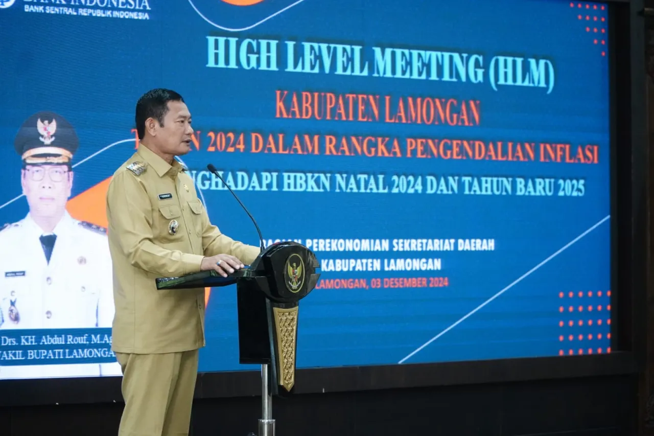 Jaga Inflasi Jelang Nataru, Pemkab Lamongan Gelar HLM